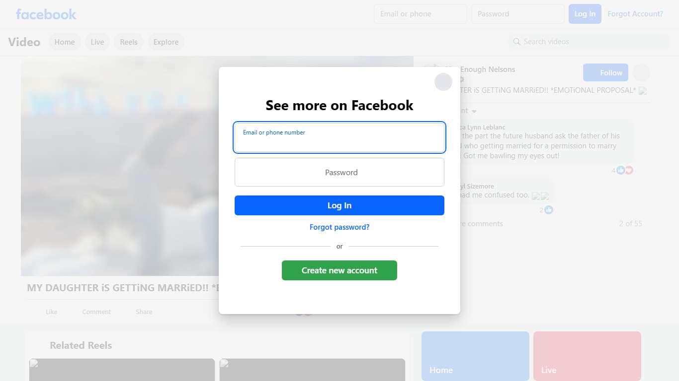 MY DAUGHTER iS GETTiNG MARRiED!! *EMOTiONAL PROPOSAL* 💍 Not Enough Nelsons Facebook